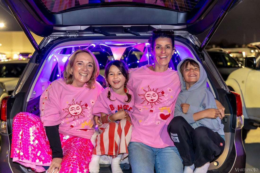 Kate from Love Threads at the Live Like Her Challenge sleep out