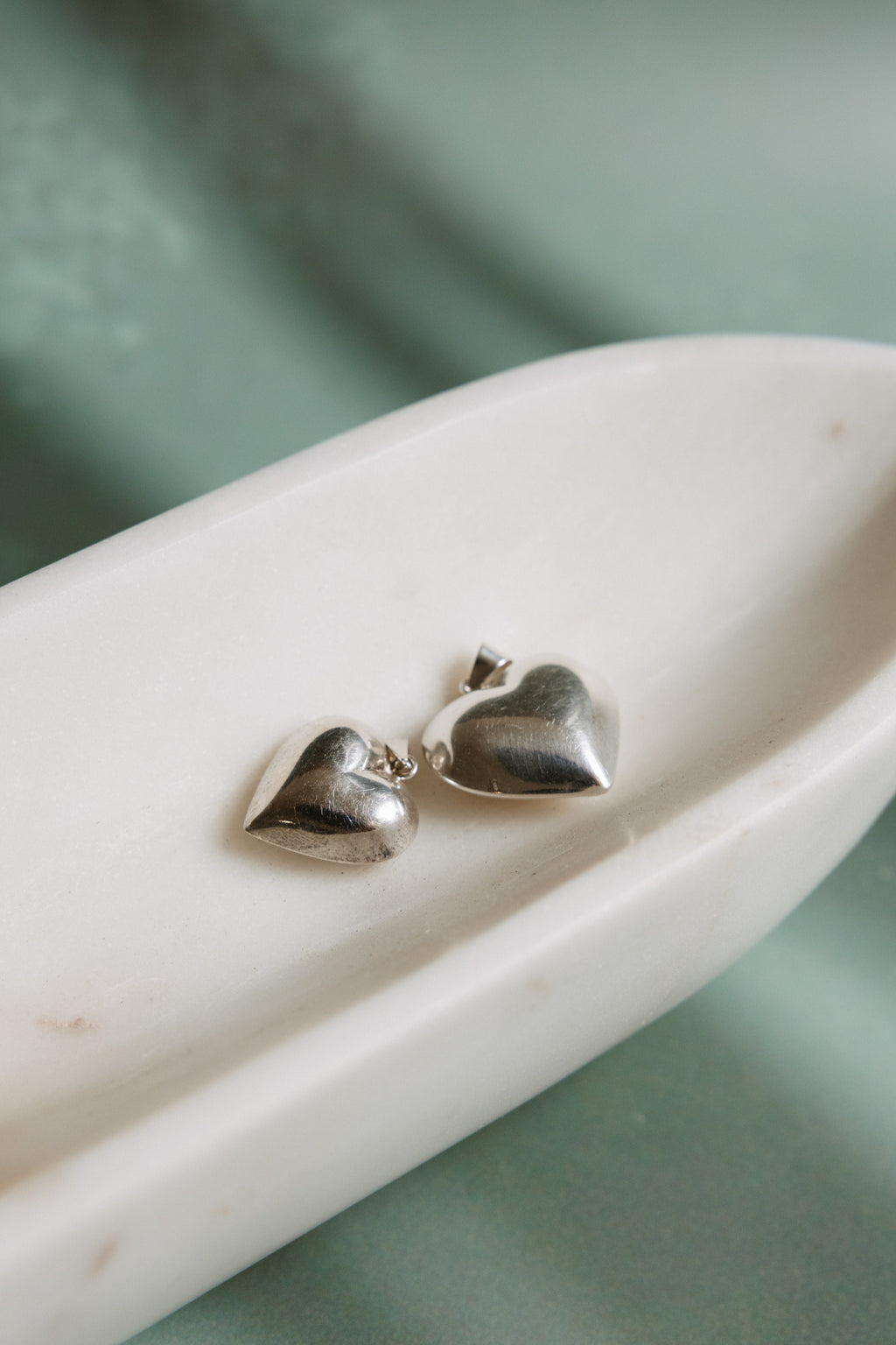 Sterling Silver Heart Pendant - Medium (2cm)