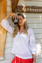 The Sahana Shirt - White