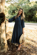 The Sienna Shirt Dress - Baratone