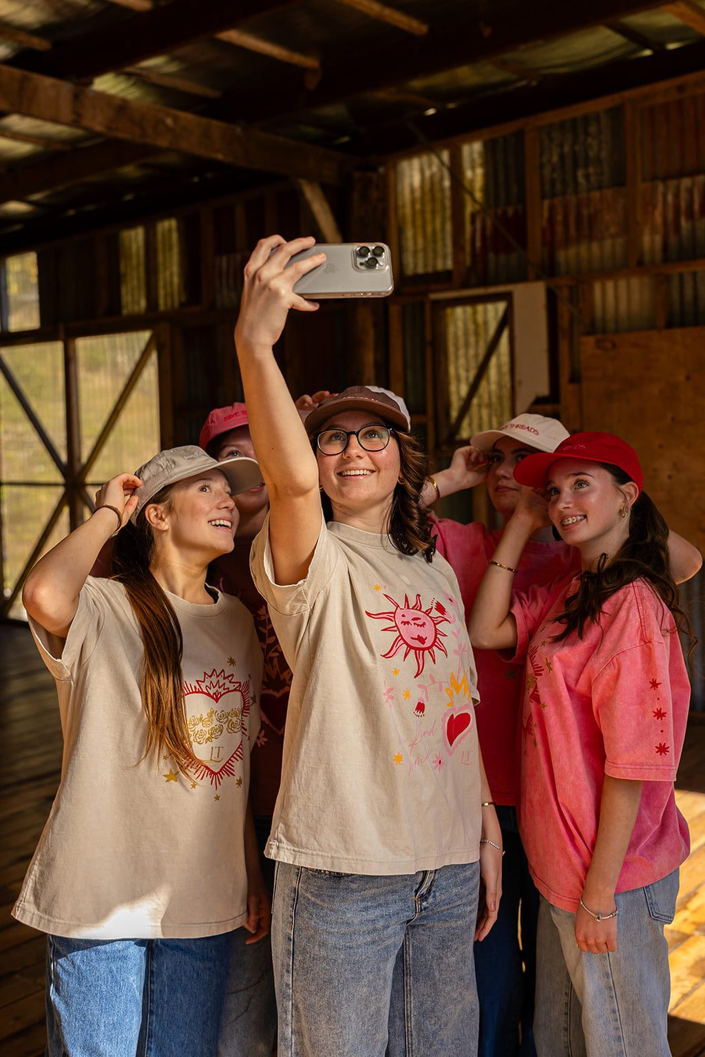 The Love Threads Embroidered Cap