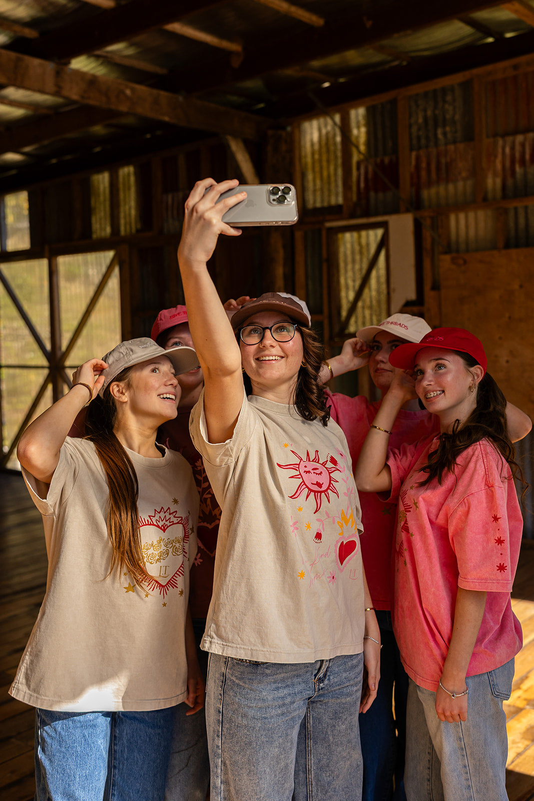 The Love Threads Embroidered Cap