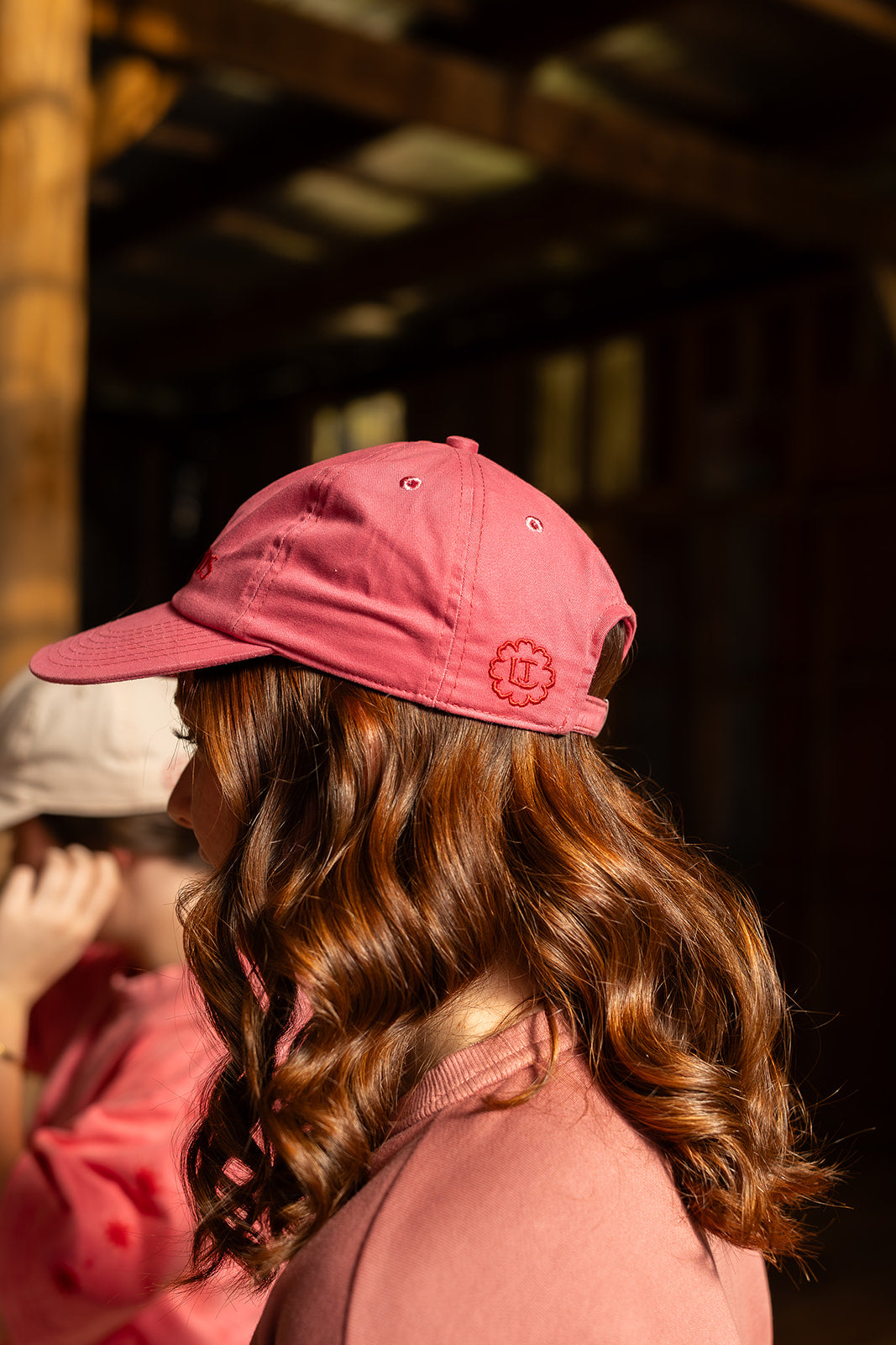 The Love Threads Embroidered Cap