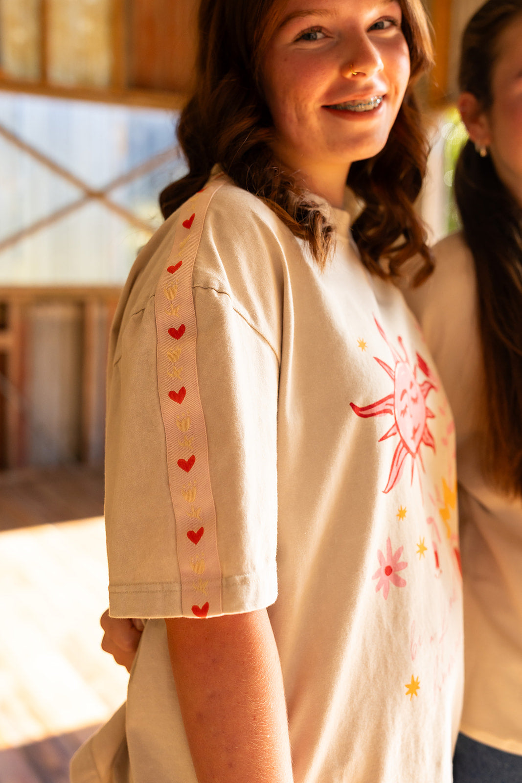 Be A Kind Human Tee - Oat