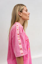 Be A Kind Human Tee - Pink