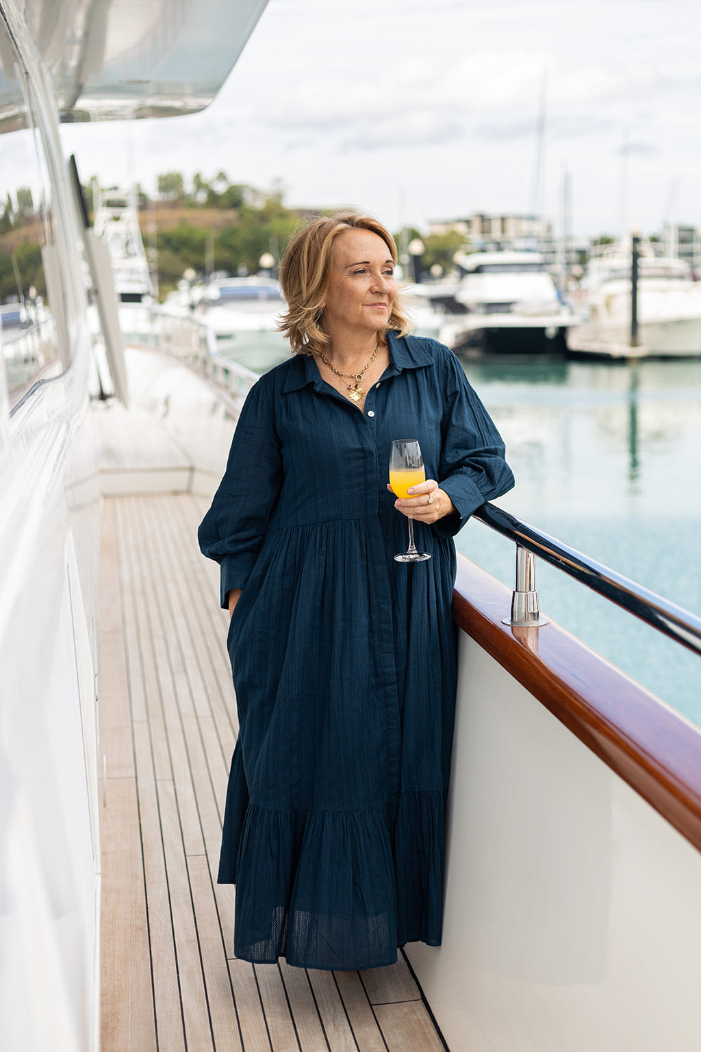 The Sienna Shirt Dress - Baratone