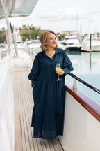 The Sienna Shirt Dress - Baratone