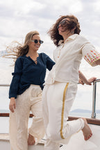 The Sahana Shirt - Navy