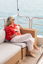 The Sahana Shirt - Red